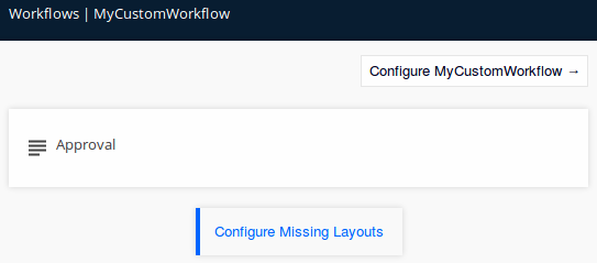 Configure Missing Layouts