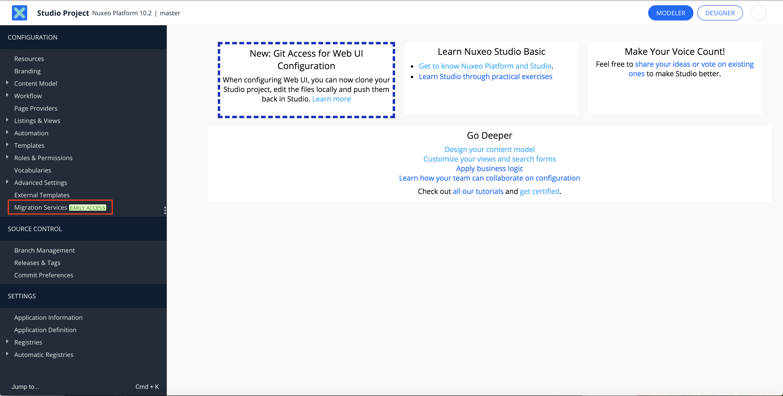 Migration Services Nuxeo Documentation