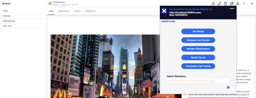 Use this Hot reload button from Dev tools to sync latest changes in Studio project