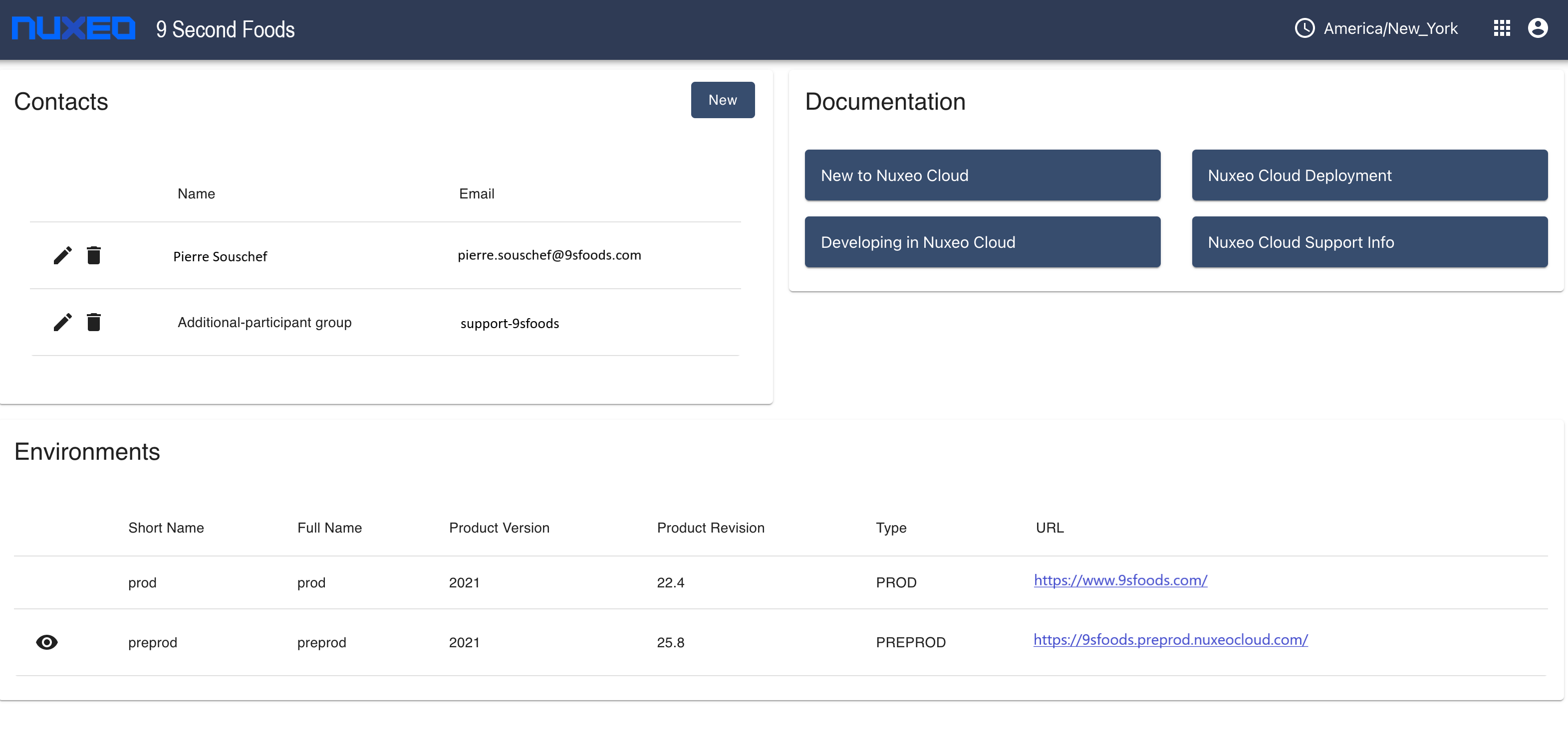 Cloud Console Homepage