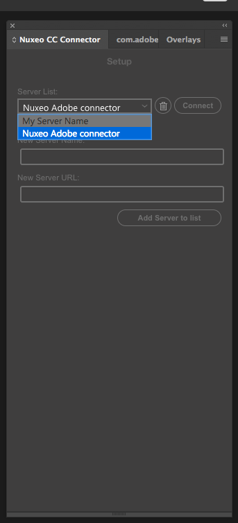 Adobe Select Server name