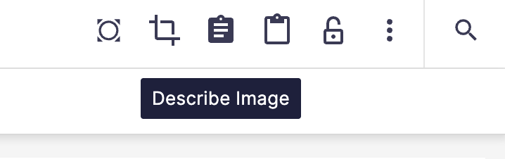 Click the action buttons on a document