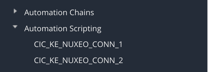Automation Scripting creation interface in Nuxeo Studio